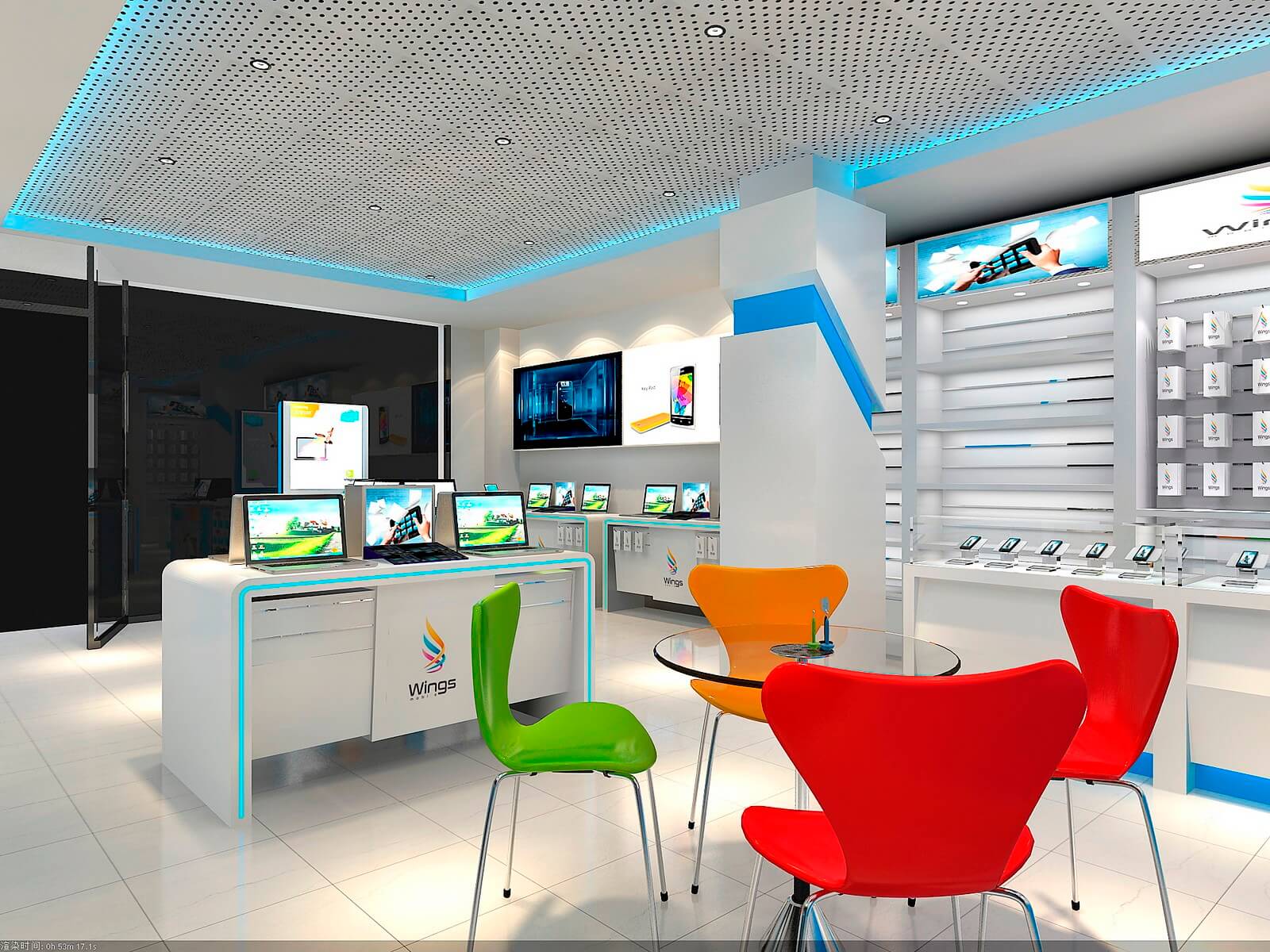 phone store design