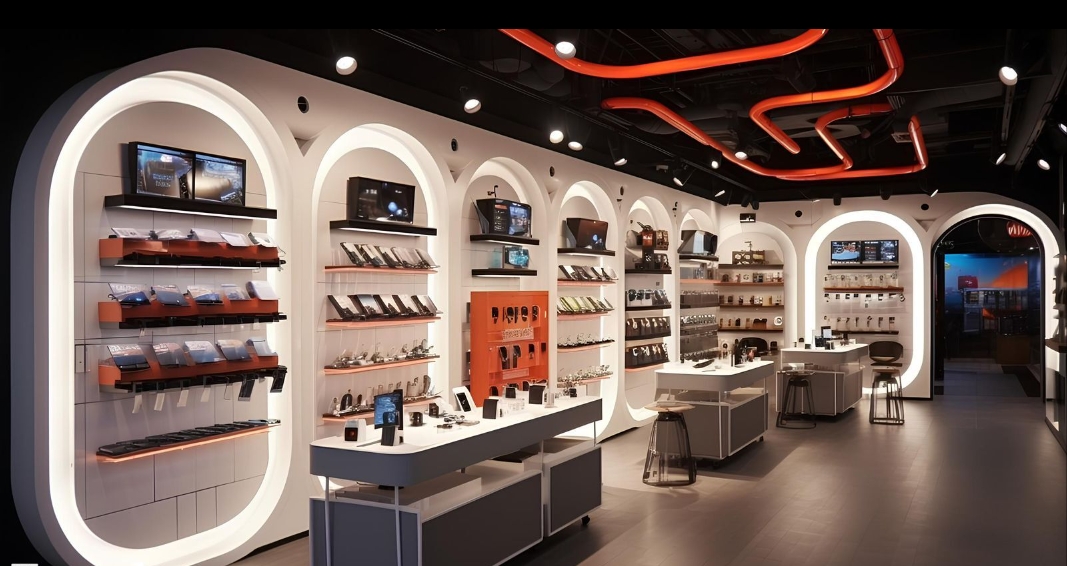 10 Different Designs of Cell Phone Store Wall Cabinets