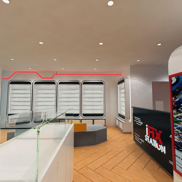 phones store design