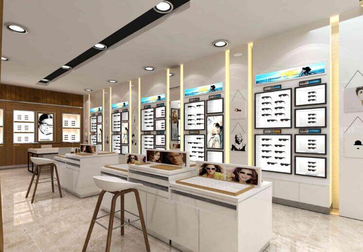 optical store displays