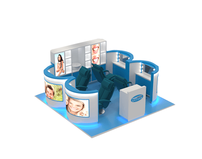 teeth whitening kiosk