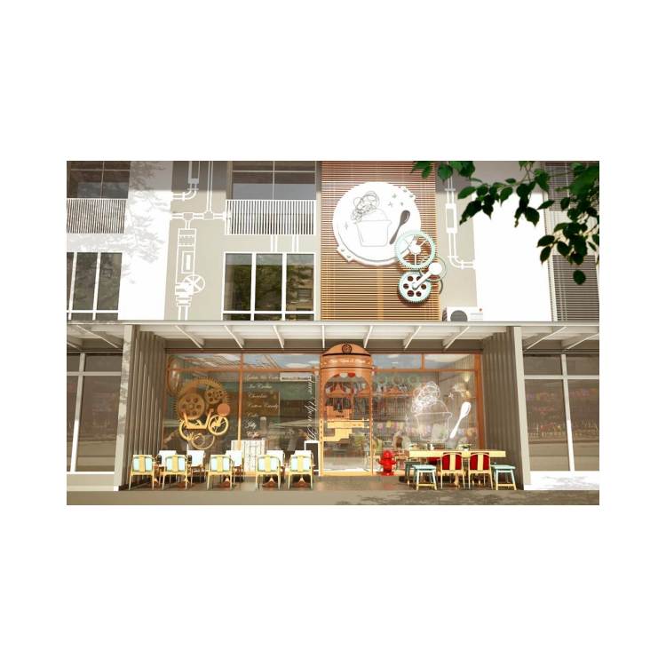 Popular Ice Cream Shop Interior Decoration Ice Cream Shop Design