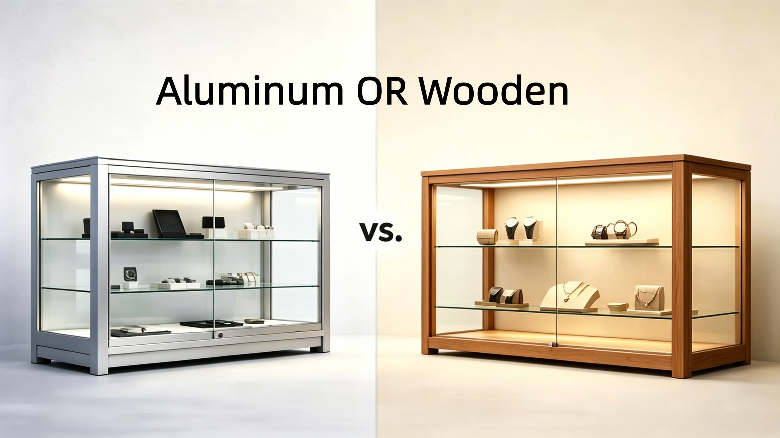Analysis of the Performance Characteristics of Wooden VS Aluminum Displays Furniture