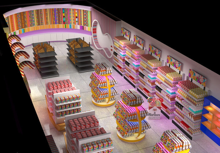 candy shop design