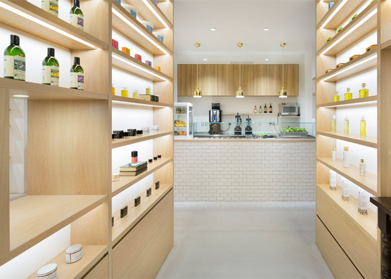 Perfume Shop Counter