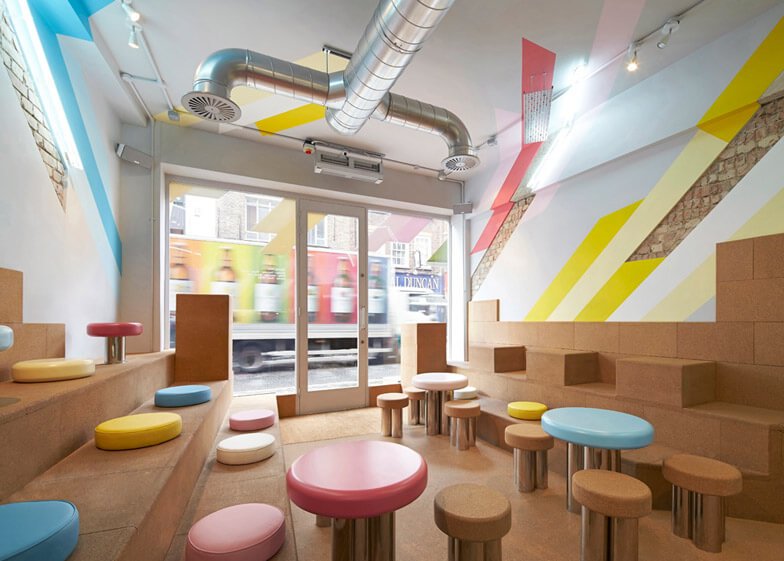 bubble tea shop interior design