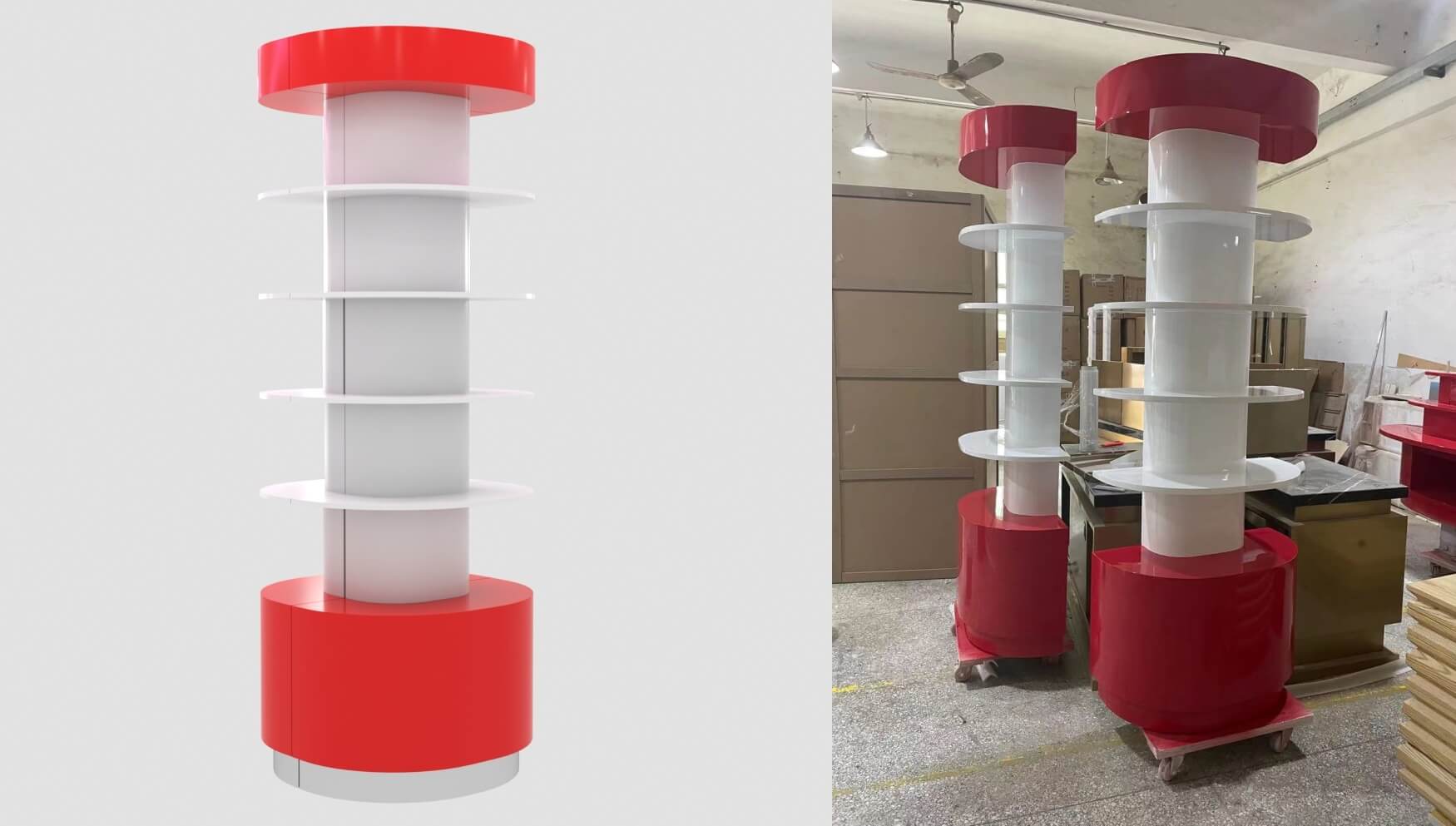 candy shop stand