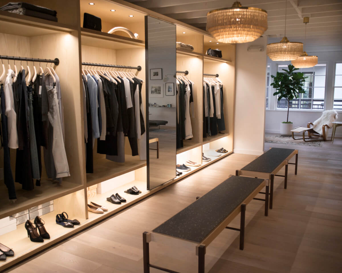 clothing shop furniture