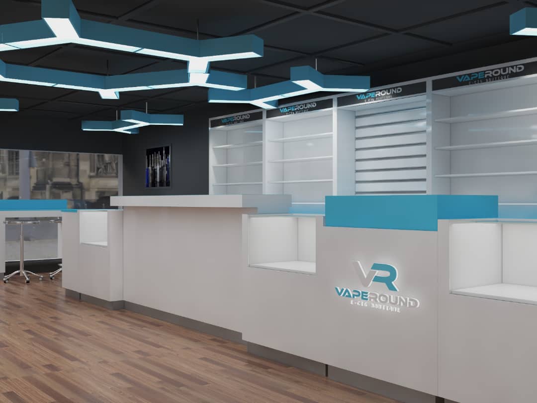vape shop design