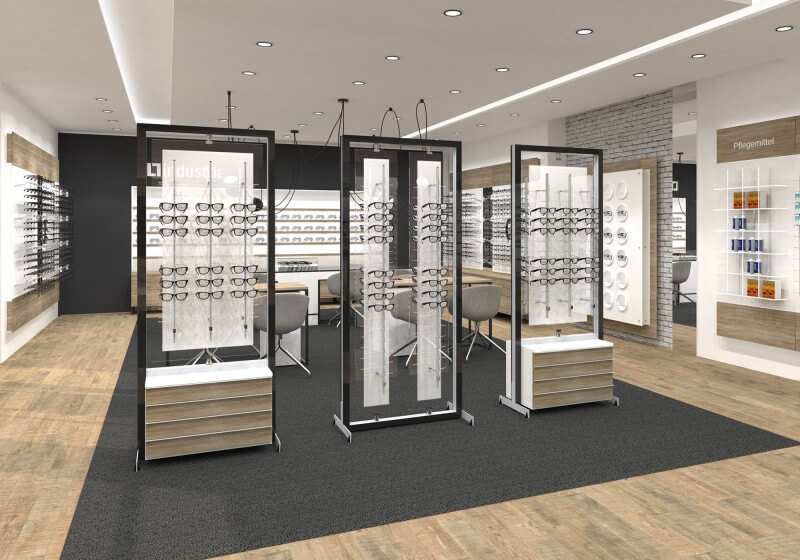 optical shop furniture