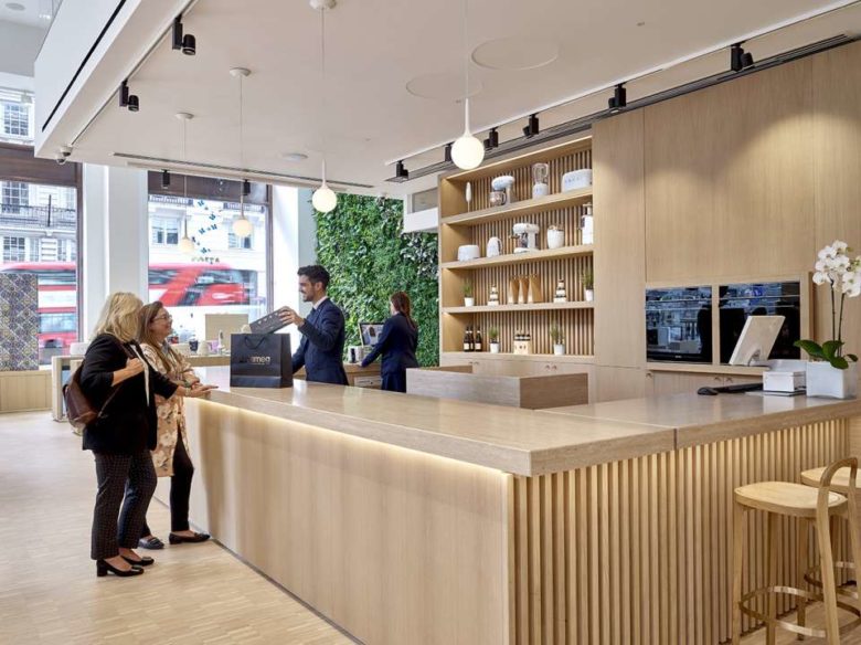 retail shop counter