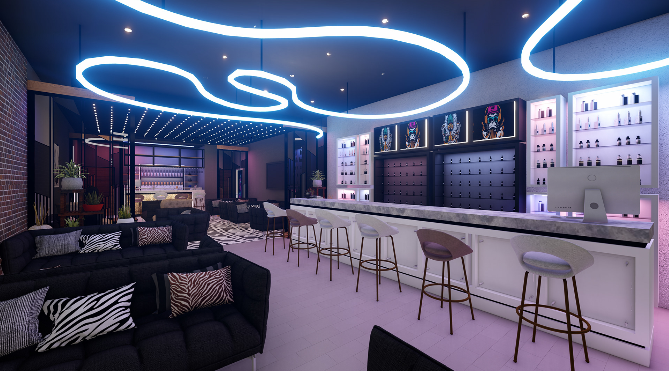 Vape Store Design