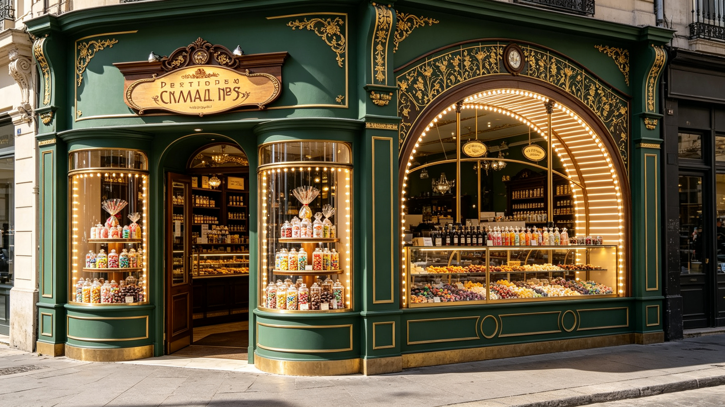 The Birth of a Century-Old Vintage American Candy Store