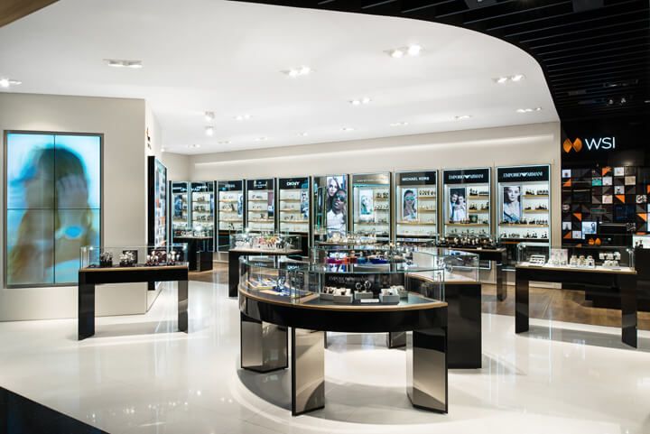 watch store design