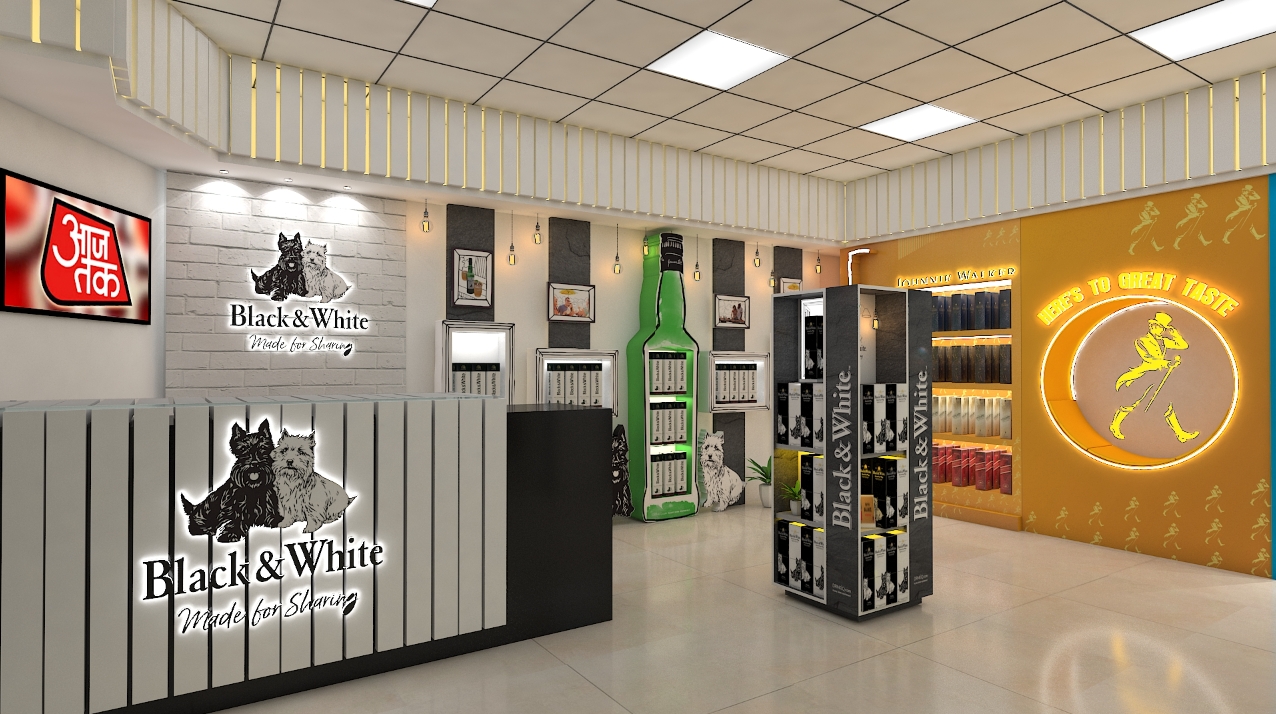 Color Collision: A Unique style Show of Whisky Display Design