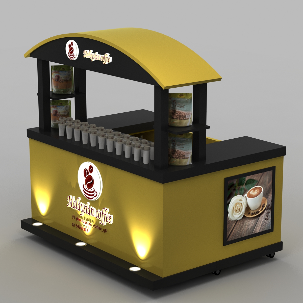 Coffee cart 