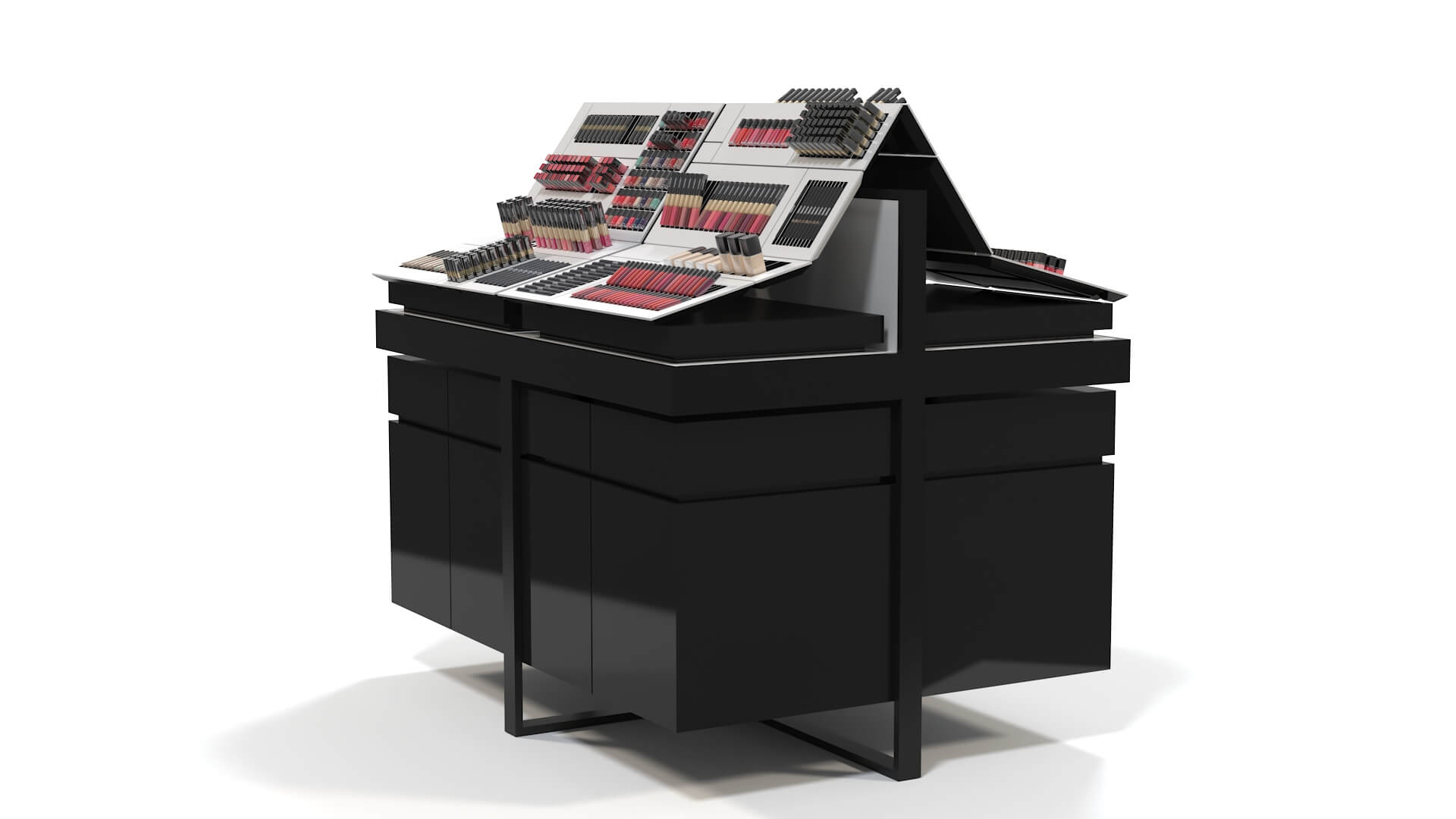 makeup display stand