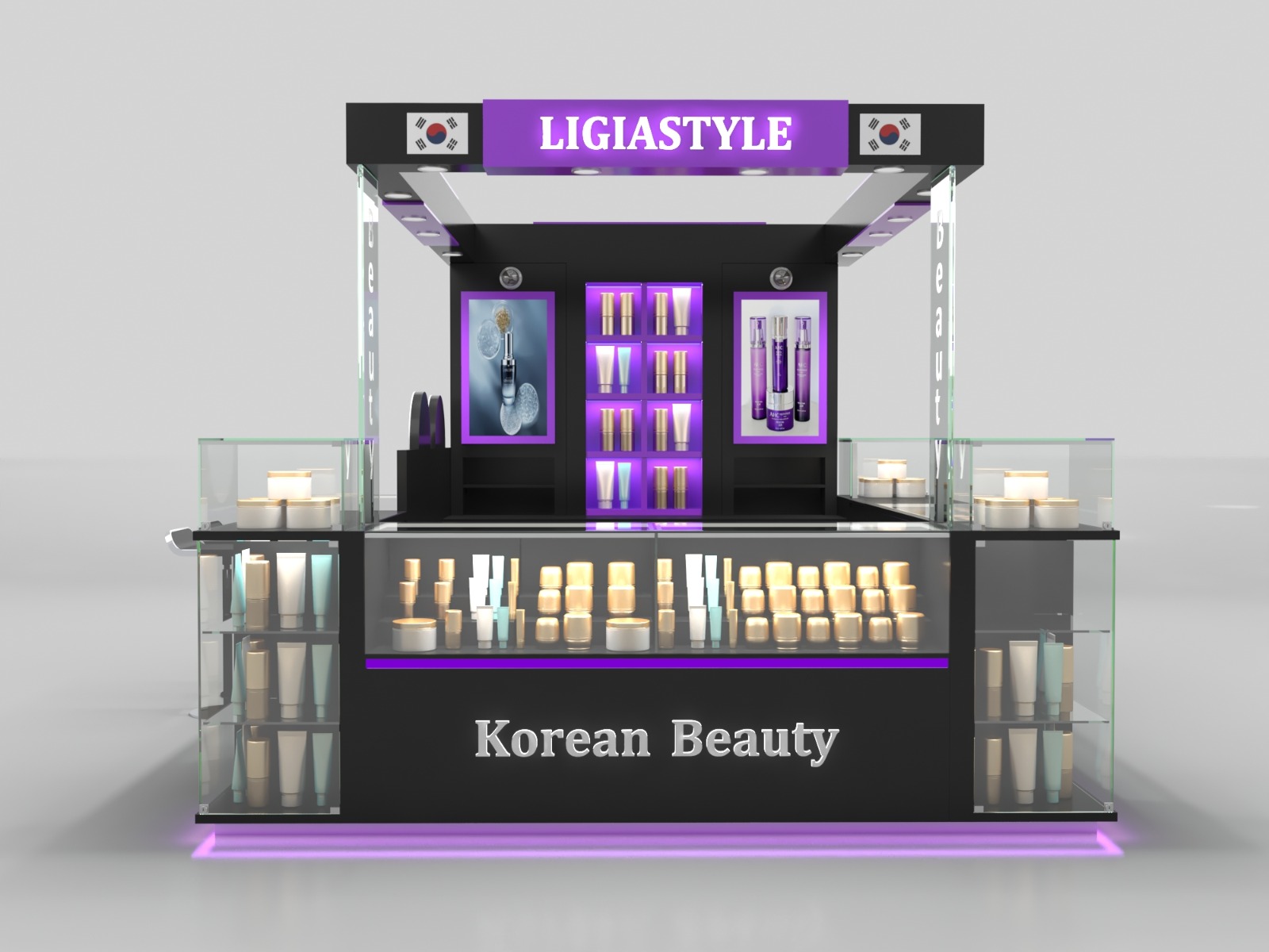cosmetic kiosk