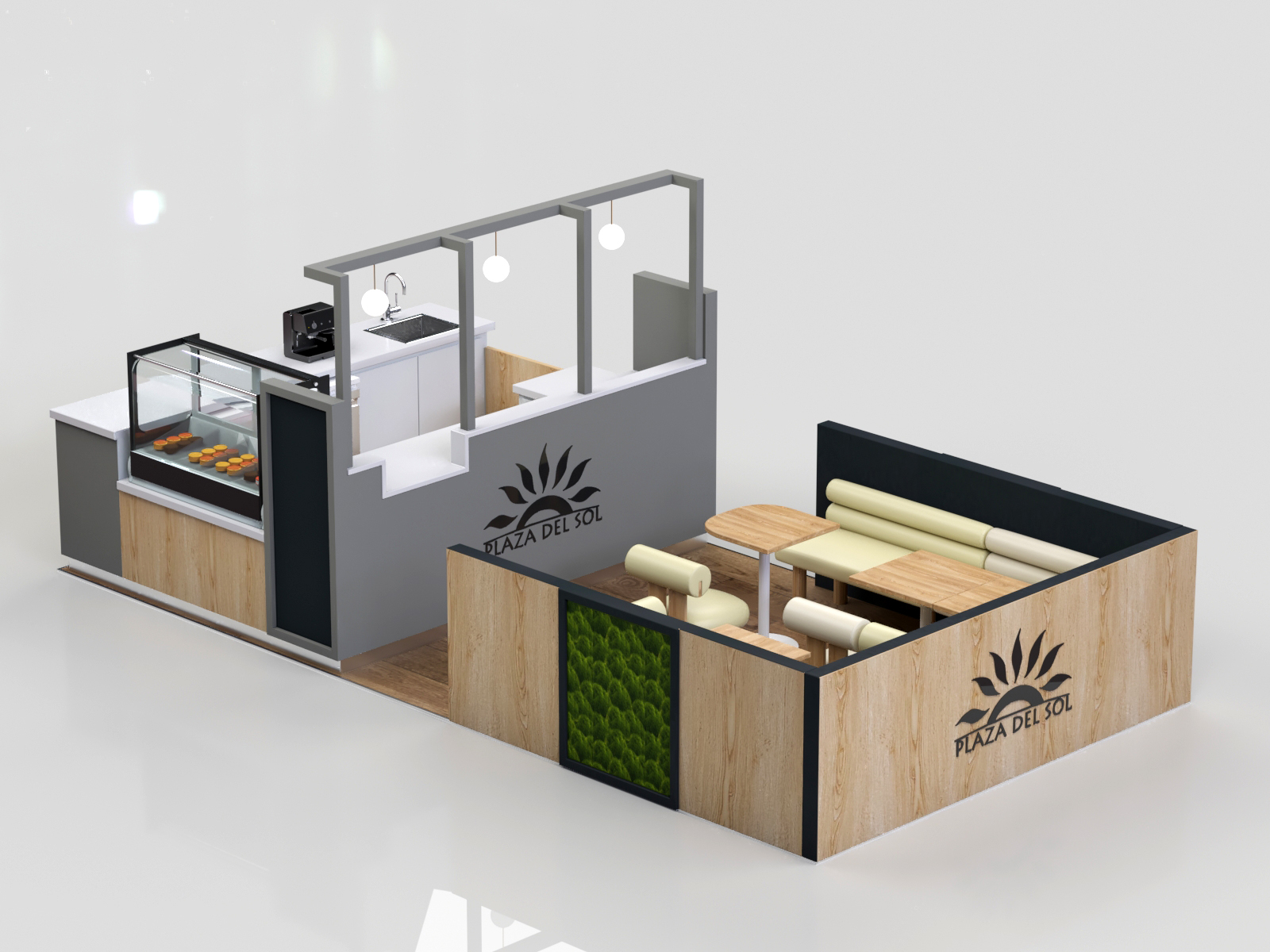 coffee booth