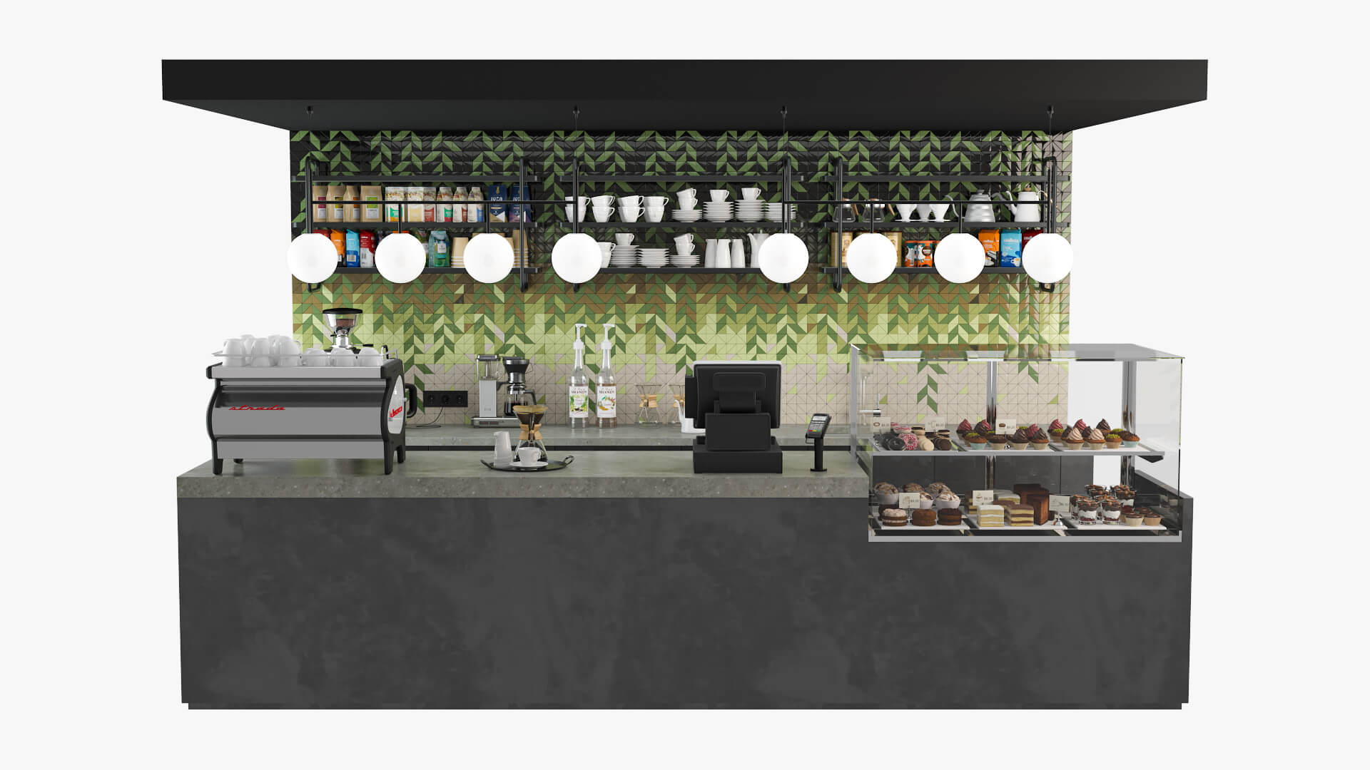 coffee bar kiosk 