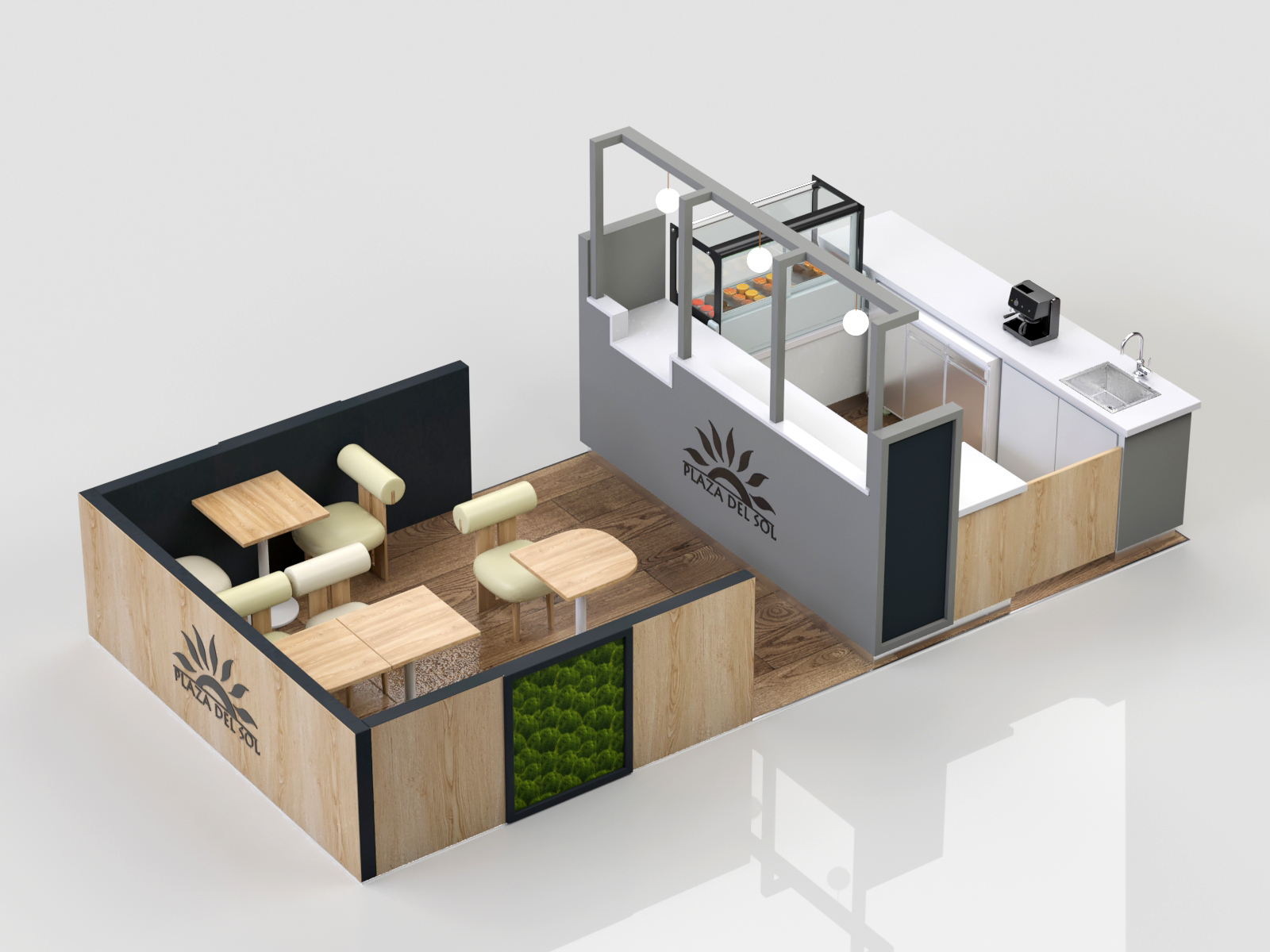 coffee booth