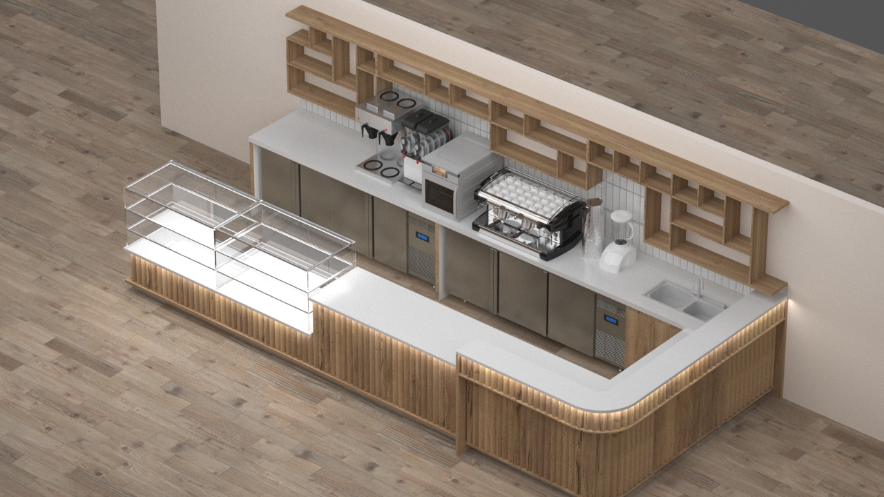 Shop Coffee Counter 