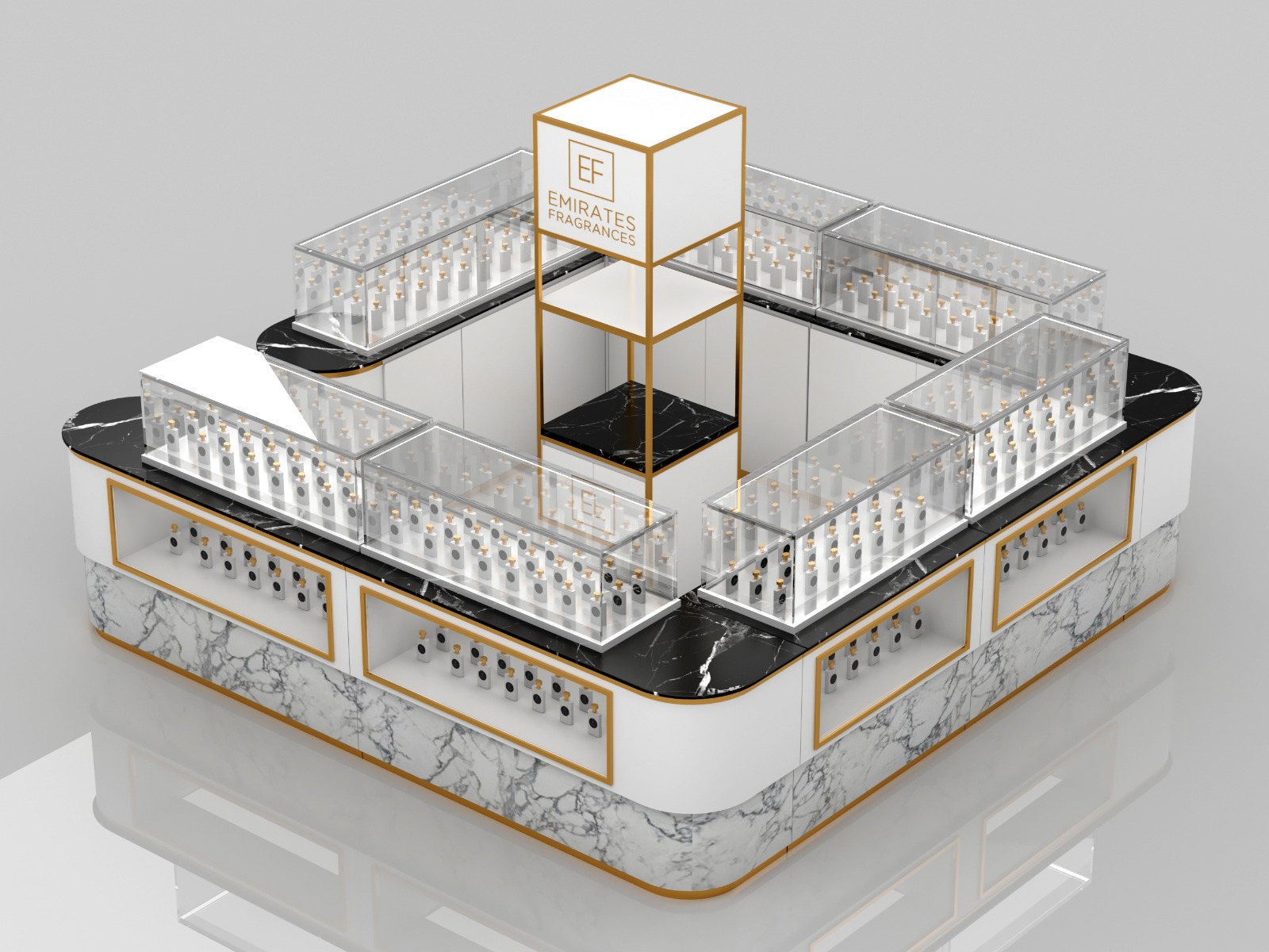 Luxury Perfume Kiosk 