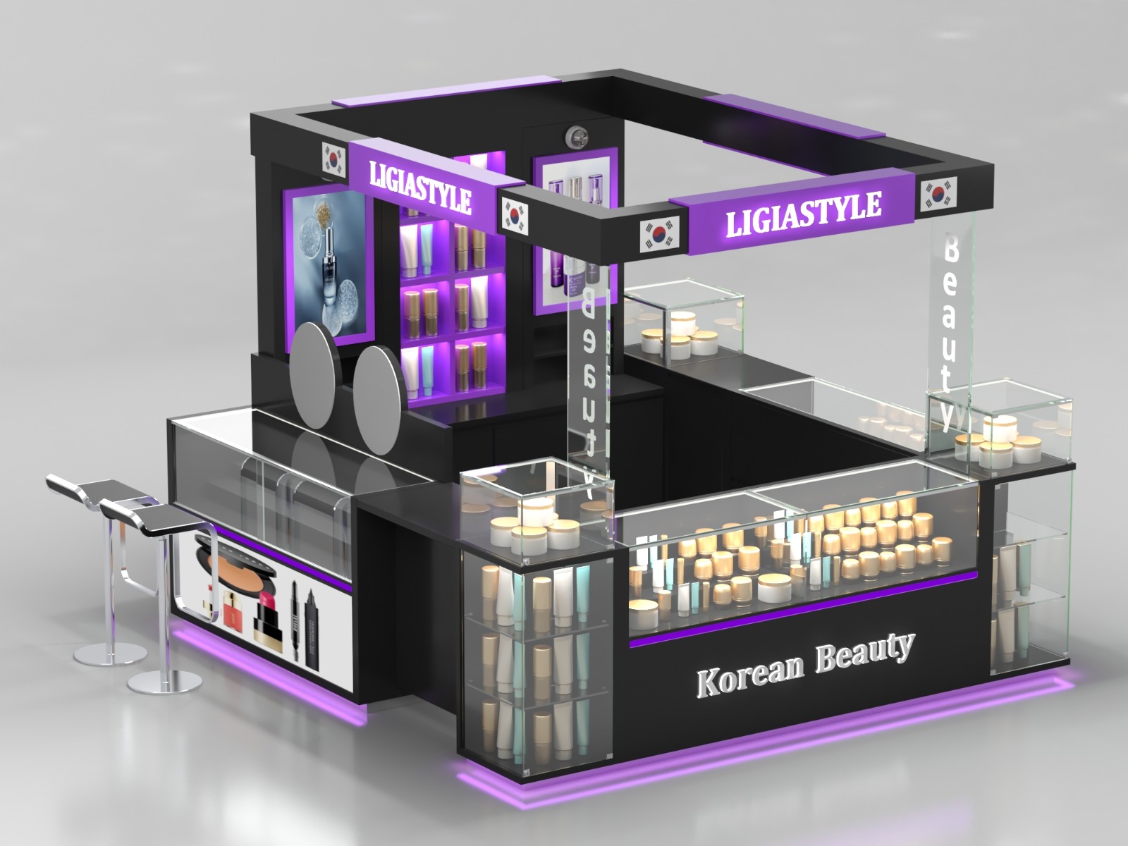 cosmetic kiosk