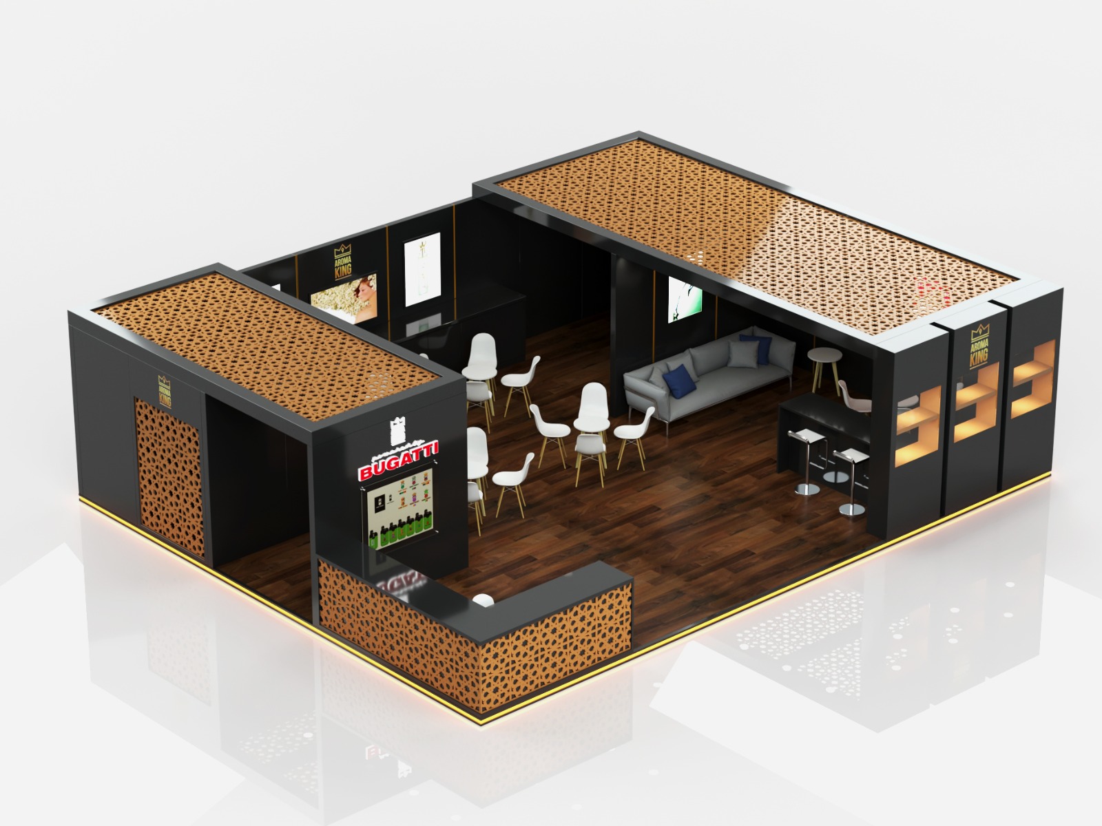 Aromatherapy Exhibition Booth 