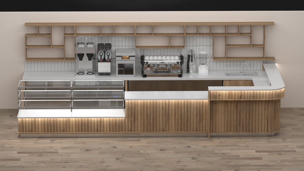 Shop Coffee Counter 
