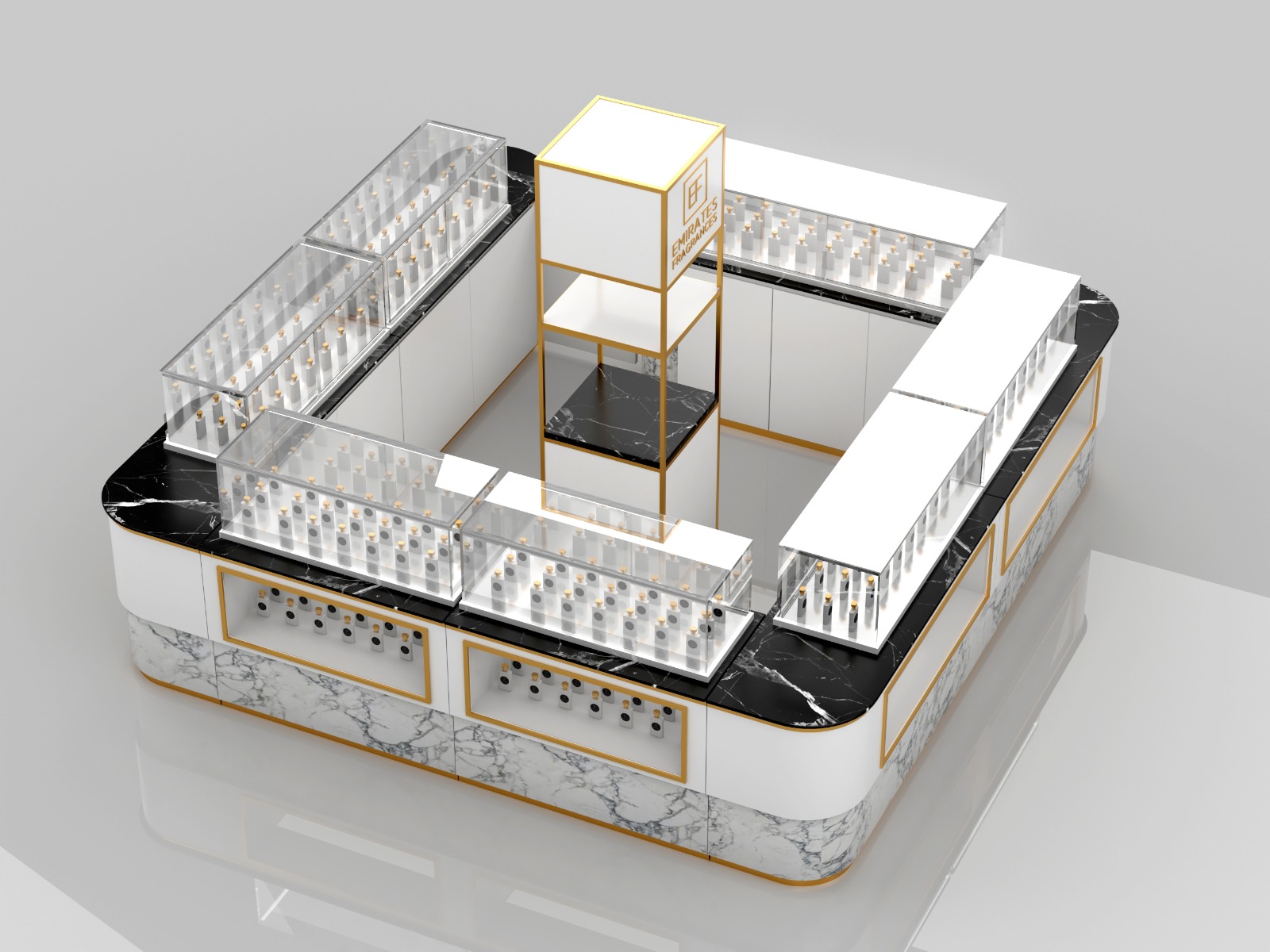 Luxury Perfume Kiosk 