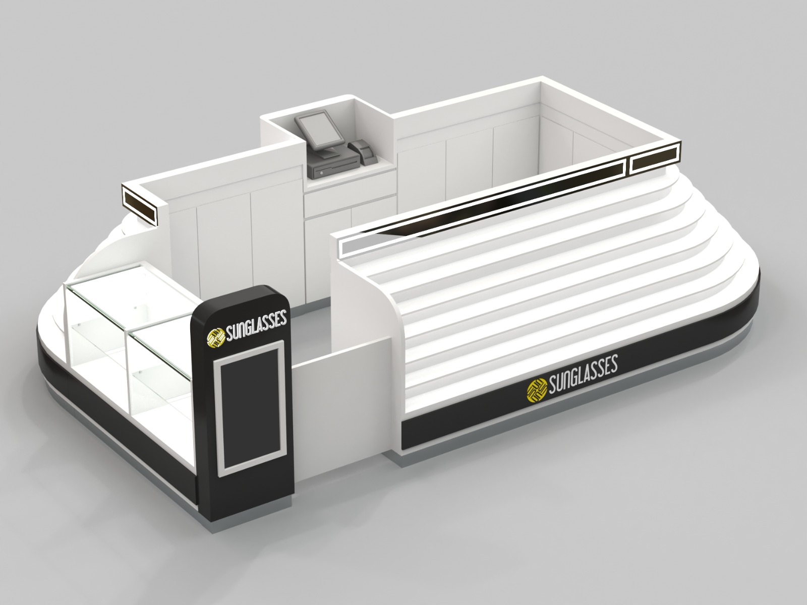 Sunglasses kiosk