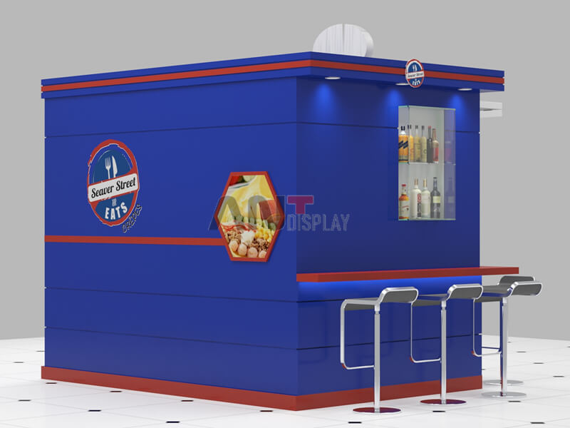 outdoor food kiosk design