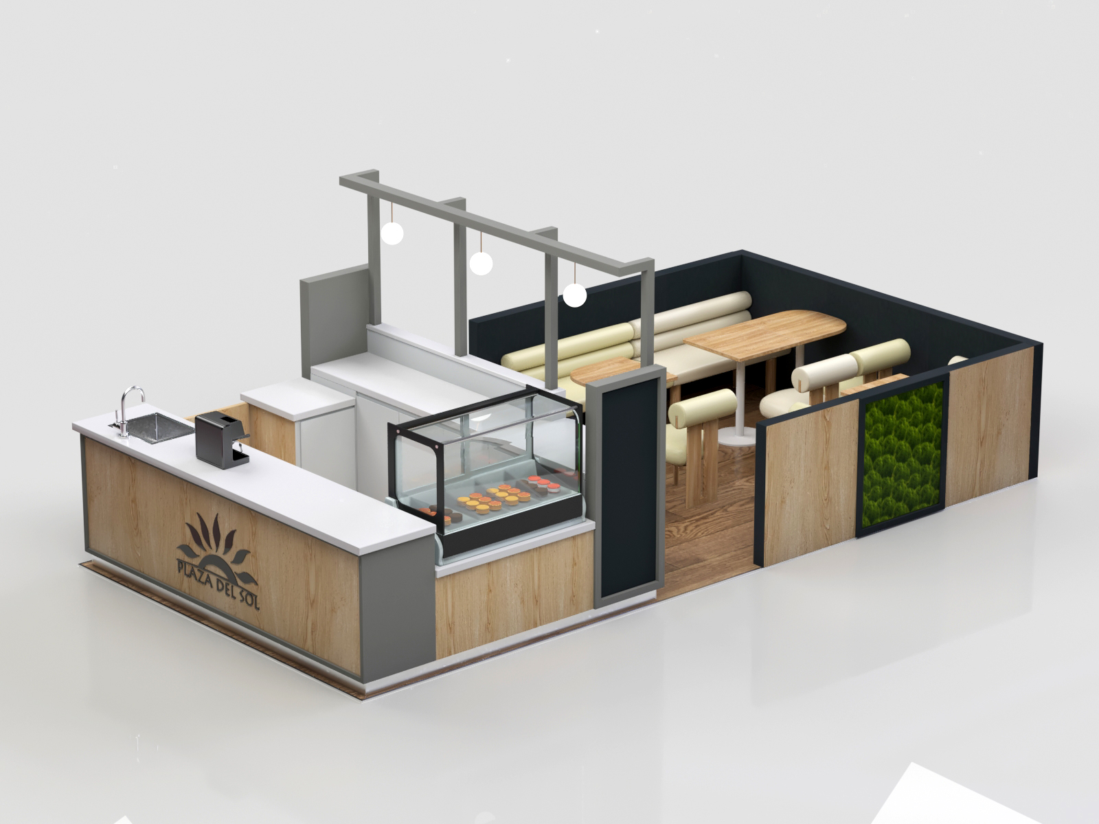 coffee booth