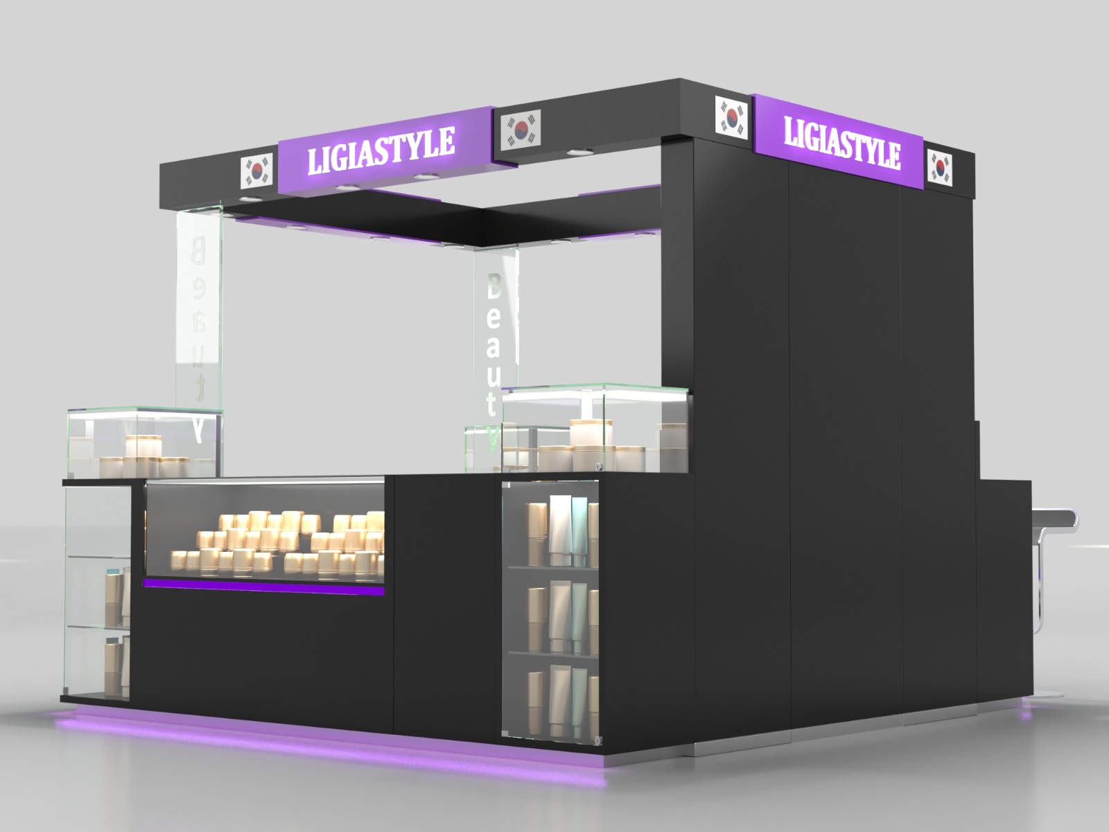 cosmetic kiosk