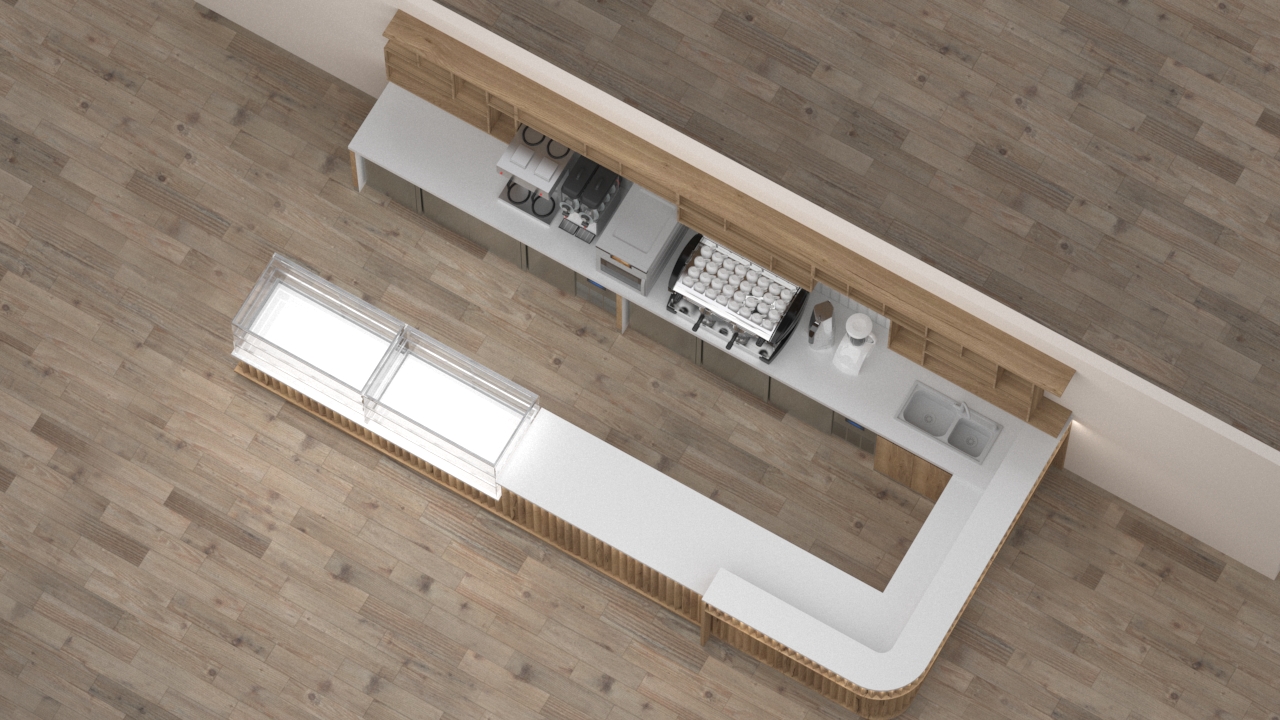 Shop Coffee Counter 