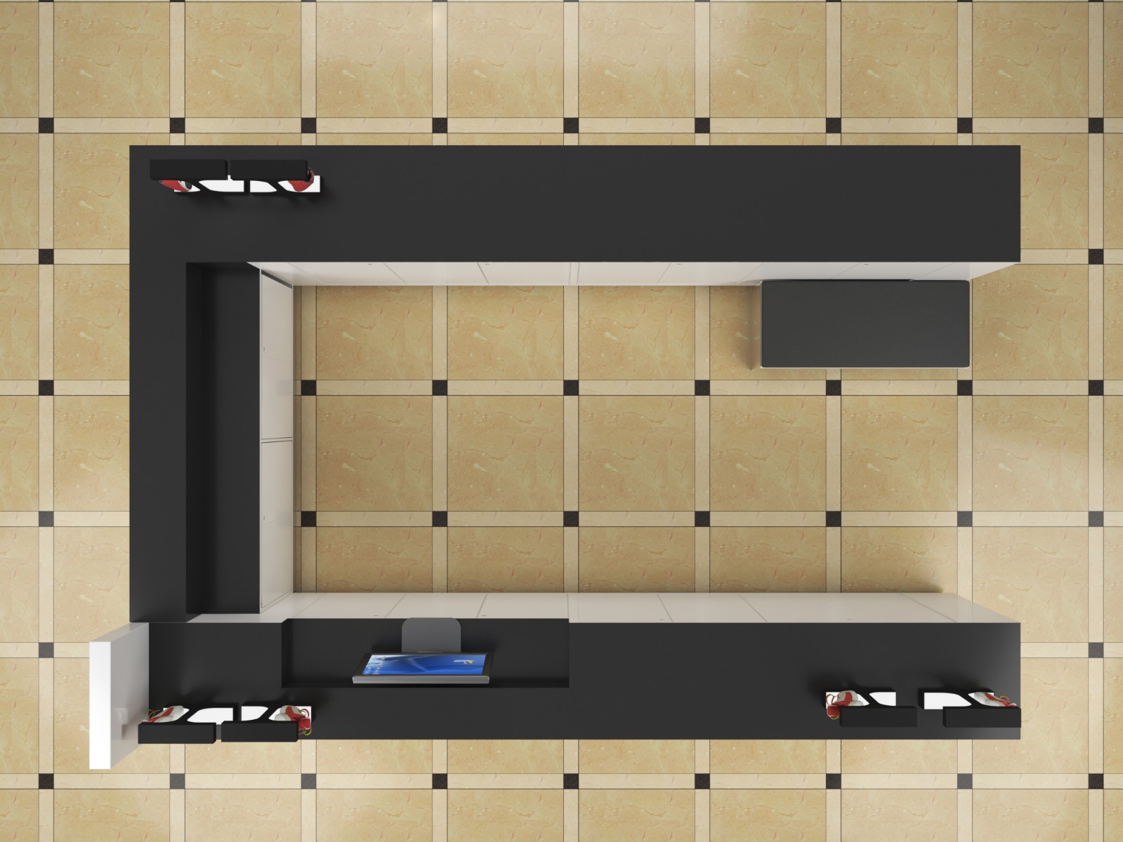 shoes kiosk