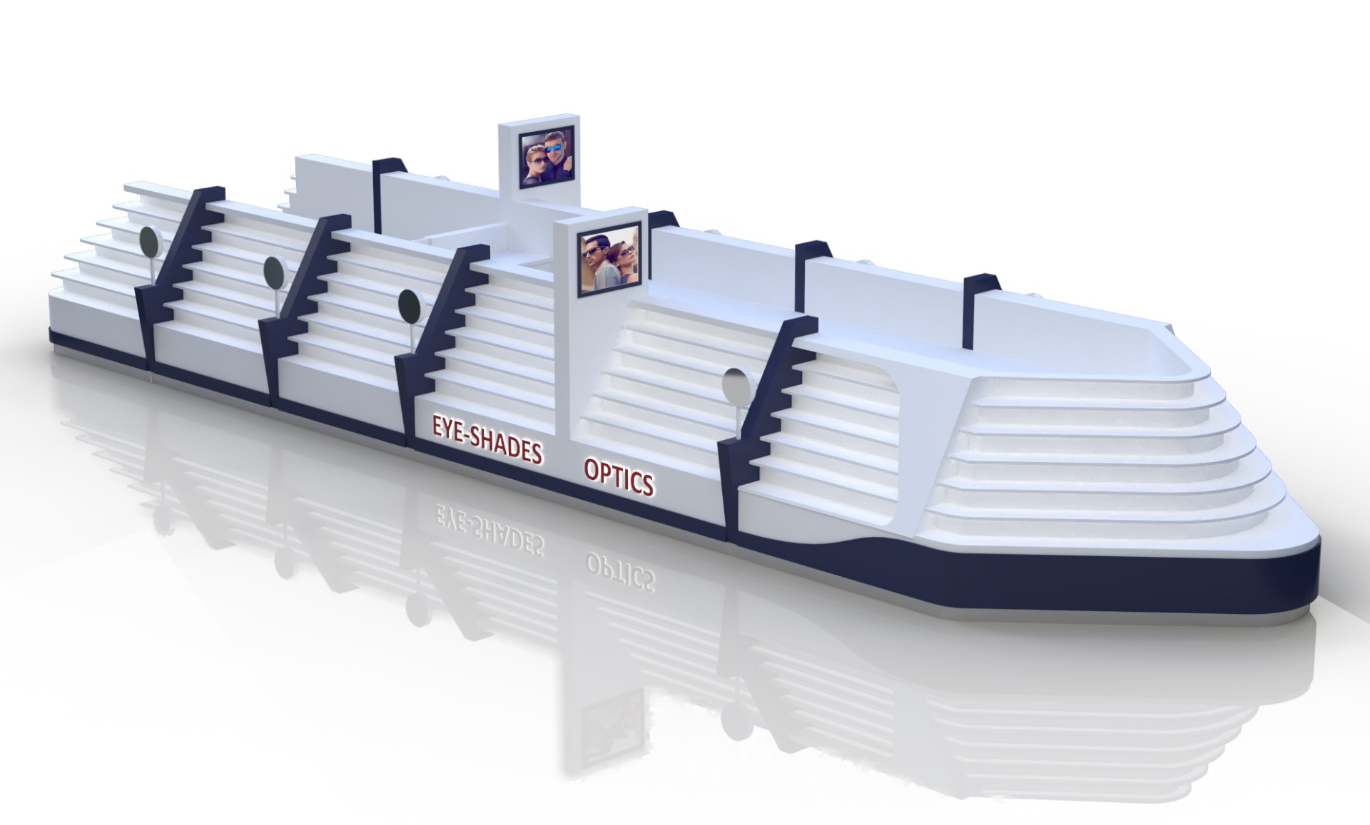 Boat Glasses Kiosk