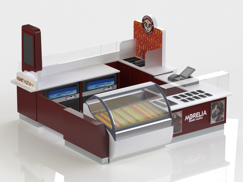 Custom Ice Lolly Kiosk