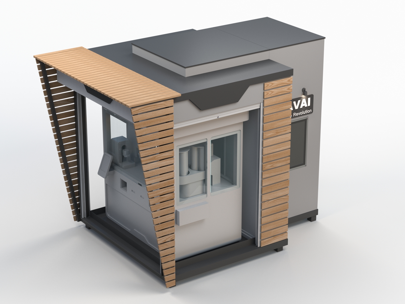 outdoor kiosk