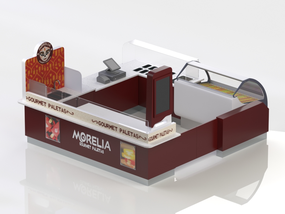 Custom Ice Lolly Kiosk