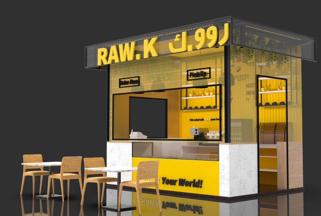 coffee bar kiosk 