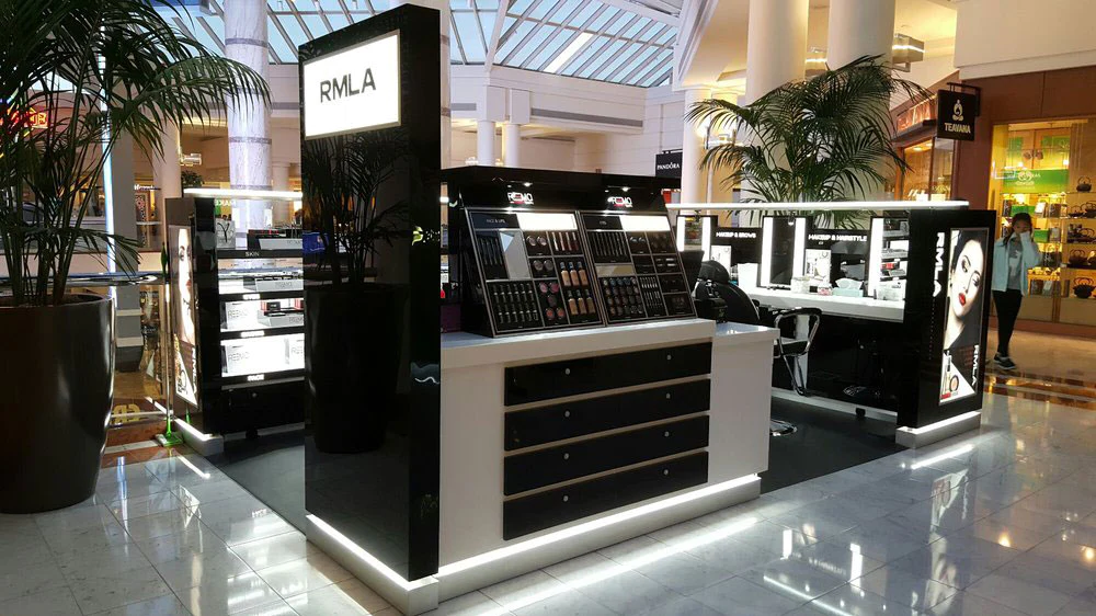 cosmetic kiosk