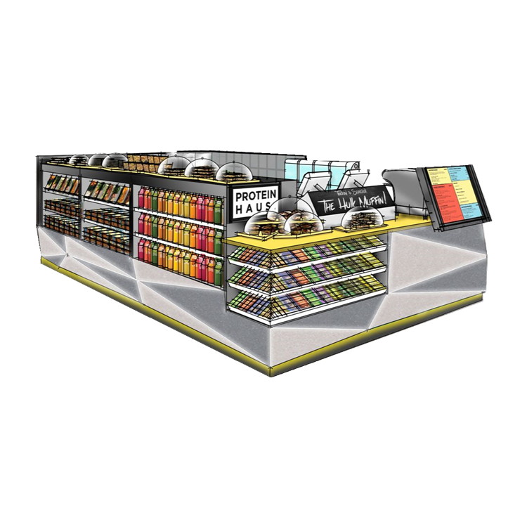 protein display kiosk