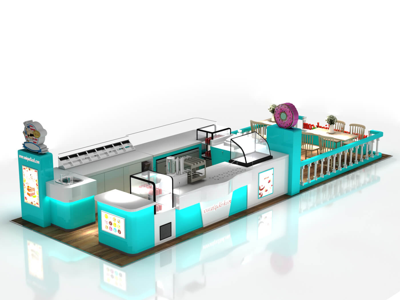 donut kiosk design