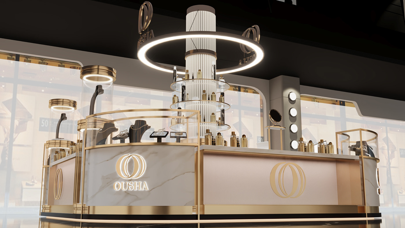 Jewelry Display Kiosk