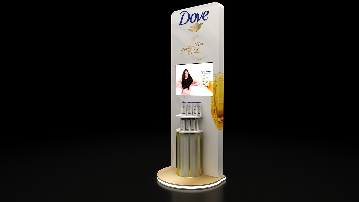 Pop-Up Round Cosmetic Display
