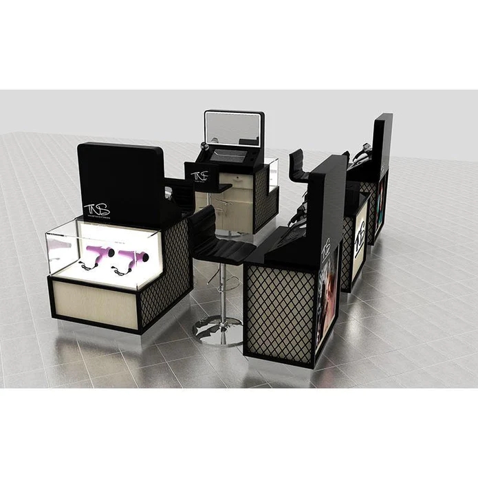 Curling Iron Display Counter