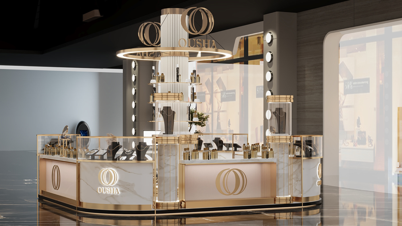 Jewelry Display Kiosk