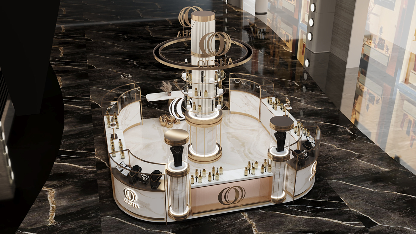 Jewelry Display Kiosk